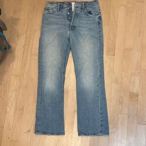 MOTHER Light Blue Bootcut Jeans - 28